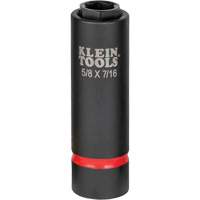 2-in-1 Socket, Impact, 7/16", 5/8" Drive, 6 Points Haskins Industrial Inc.