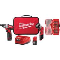 Screwdriver & Light Accessory Kit, Lithium-Ion, 12 V Haskins Industrial Inc.