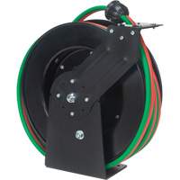 Welding Hose Reel, Welding Gases, 1/4" x 25', Single Hose, 300 psi Haskins Industrial Inc.