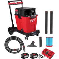 Aspirateur sec/humide sans fil &agrave; bloc-pile double M18 Fuel, 18 V, Capacit&eacute; 12 gal. Haskins Industrial Inc.