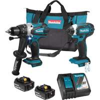 LXT Cordless 2-Tool Combo Kit, Lithium-Ion, 18 V Haskins Industrial Inc.