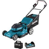 Brushless Cordless Lawnmower, Push Walk-Behind, Battery Powered, 21" Cutting Width Haskins Industrial Inc.