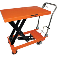 SLC-1100 SLC Series Hydraulic Scissor Lift Cart, 39" L x 21" W, 1100 lbs. Cap. Haskins Industrial Inc.