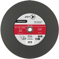 Meule &agrave; tronçonner PowerPlus A24R, 12" x 1/8", Arbre de 20 mm, Type 1, 6600 Tr/min Haskins Industrial Inc.