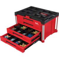 Boîte &agrave; outils avec 4 tiroirs PackOut, 16-3/10" x 22-1/5" x 14-3/10", Rouge Haskins Industrial Inc.