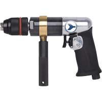 AD12VSR Perceuse pneumatique &agrave; vitesse variable, 6 pi³/min, 1/4" NPT, 1/2" mandrin, Sans cl&eacute; Haskins Industrial Inc.