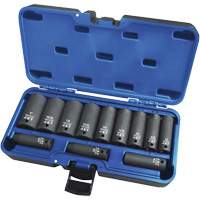 PS1238D Jeux - douilles, 12 Mcx, Chocs, Prise de 3/8", Profond Haskins Industrial Inc.