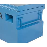 Jobsite Tool Box, 60" x 24" x 27-1/2", Steel, Blue Haskins Industrial Inc.