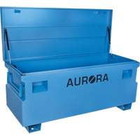 Jobsite Tool Box, 60" x 24" x 27-1/2", Steel, Blue Haskins Industrial Inc.