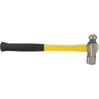 IBP-24F Ball Pein Hammer, 24 oz. Head Weight, Plain Face, Fibreglass Handle Haskins Industrial Inc.