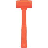 Compo-Cast&reg; Standard Soft Face Hammer, 18 oz. Head Weight, Plain Face, 29" L Haskins Industrial Inc.