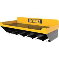 Power Tool Storage Shelf Combo, Steel, Black/Yellow Haskins Industrial Inc.