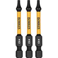 3-Piece FLEXTORQ&reg; Impact Screwdriving Bits, Torx, T-10, 1/4" Drive Haskins Industrial Inc.