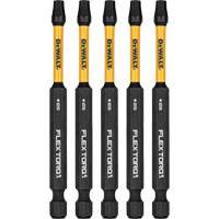 5-Piece FLEXTORQ&reg; Impact Screwdriving Bits, Torx, T-25, 1/4" Drive Haskins Industrial Inc.