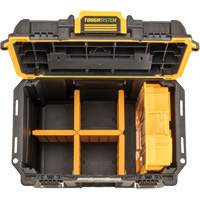 ToughSystem&reg; 2.0 Deep Compact Toolbox, 10" x 15-7/20" x 13-4/5", Black/Yellow Haskins Industrial Inc.
