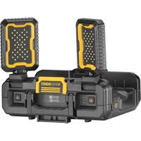 ToughSystem&reg; 2.0 Adjustable Work Light with Storage, 16" x 11" x 14", Black/Yellow Haskins Industrial Inc.