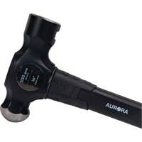 Marteau &agrave; panne ronde, Poids de la t&ecirc;te 40 oz, Face Ordinaire, Prise Fibre de verre Haskins Industrial Inc.