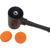 Dead Blow Hammer, 45 oz. Head Weight, Polyurethane Face, Fibreglass Handle, 13" L Haskins Industrial Inc.