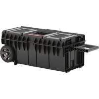 Arx Long Rolling Tool Chest, 31-1/5" x 15-1/5" x 12-7/10", Black Haskins Industrial Inc.