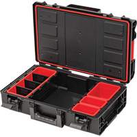 Arx Small Toolbox, 23" x 15" x 7-1/2", Black Haskins Industrial Inc.