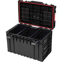 Arx Large Toolbox, 23" x 15-1/5" x 16-1/2", Black Haskins Industrial Inc.