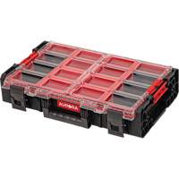 Arx&reg; 2X-Large Organizer with Bins, 23" x 15-1/5" x 6-4/5", Black Haskins Industrial Inc.