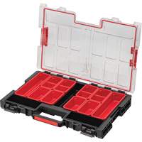 Arx&reg; Large Organizer with Bins, 21" x 15" x 3", Black Haskins Industrial Inc.