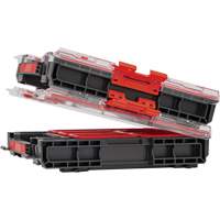 Arx Medium Organizer with Bins, 10-3/10" x 14-3/10" x 3", Black Haskins Industrial Inc.