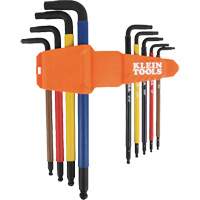 Colour-Coded Extra-Long L Style Hex Key Caddy Set, 9 Pcs., Imperial Haskins Industrial Inc.