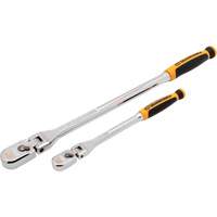 1/4" & 3/8" Drive 120XP Dual Material Flex Handle Teardrop Ratchet Set Haskins Industrial Inc.