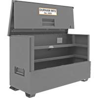 57.4 cu. ft. Jobsite Piano Box, 72-7/16" W x 33-7/8" D x 49-7/16" H, Grey Haskins Industrial Inc.