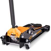 Low Profile Floor Jack, 3.5 Ton(s) Capacity, 3-3/4" Lowered, 21-3/4" Raised, Manual Hydraulic Haskins Industrial Inc.