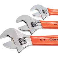 Cushion Grip Wrench Set, Adjustable, 3 Pieces Haskins Industrial Inc.
