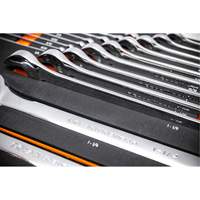 12-Point Long Pattern Combination SAE Wrench Set in Foam Storage Tray, Open-Ended, 19 Pieces, Imperial Haskins Industrial Inc.