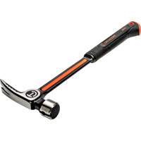 Milled-Face Framing Hammer, 28 oz., Solid Steel Handle, 16" L Haskins Industrial Inc.