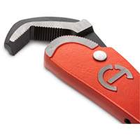 Cl&eacute; pour tuyau en acier auto-ajustable, Cap des m&acirc;choires 2-1/2", Longueur 16", Fini Rev&ecirc;tement en poudre, Prise Non-ergonomique Haskins Industrial Inc.