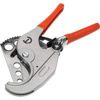Ratcheting PVC Pipe Cutter with Dipped Grips, 1/4"- 2-3/8" Capacity Haskins Industrial Inc.