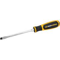 Slotted Dual Material Screwdriver, 5/16", 13-1/10" L, Plastic Handle Haskins Industrial Inc.