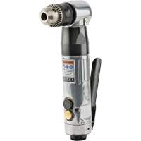 Perceuse pneumatique &agrave; angle, 20,5 pi, cu/min, 1/4" NPT, 98 dBA, 3/8" mandrin, Avec cl&eacute; Haskins Industrial Inc.