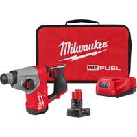 M12 FUEL 5/8” SDS Plus Rotary Hammer Kit, 12 V, 5/8", 1214 RPM Haskins Industrial Inc.