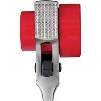 Cl&eacute; &agrave; cliquet 5 en 1 pour monteur de ligne avec face de frappe frais&eacute;e, Prise de 3/4"/1"/1-1/8", Poign&eacute;e Ergonomique Haskins Industrial Inc.