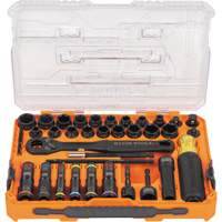 KNECT Complete Impact Pass Through & Flip Socket Set, 39 Pcs, Impact Haskins Industrial Inc.