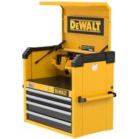 Coffre &agrave; outils robuste, 26" la, 4 tiroirs, Jaune Haskins Industrial Inc.