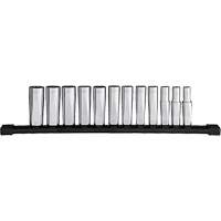12-Point Deep Well Metric Socket Set, 12 Pcs, 3/8" Drive Size, Deep Haskins Industrial Inc.