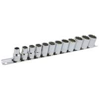Jeu de douilles m&eacute;triques &agrave; 12 pans SS3812M-12 , 12 Mcx, Prise de 3/8" Haskins Industrial Inc.