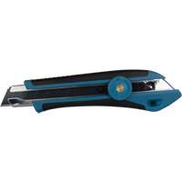 Couteau professionnel de 18 mm, Acier inoxydable, Robuste, Prise en Caoutchouc Haskins Industrial Inc.