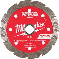 DIAMOND MAX Turbo General Purpose Diamond Blade Haskins Industrial Inc.