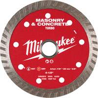 Turbo Masonry & Concrete Diamond Blade Haskins Industrial Inc.