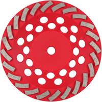 Meule boisseau diamant&eacute;e &agrave; 24 segments Turbo DIAMOND MAX Haskins Industrial Inc.