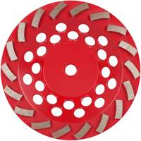 Meule boisseau diamant&eacute;e &agrave; 18 segments Turbo DIAMOND MAX Haskins Industrial Inc.